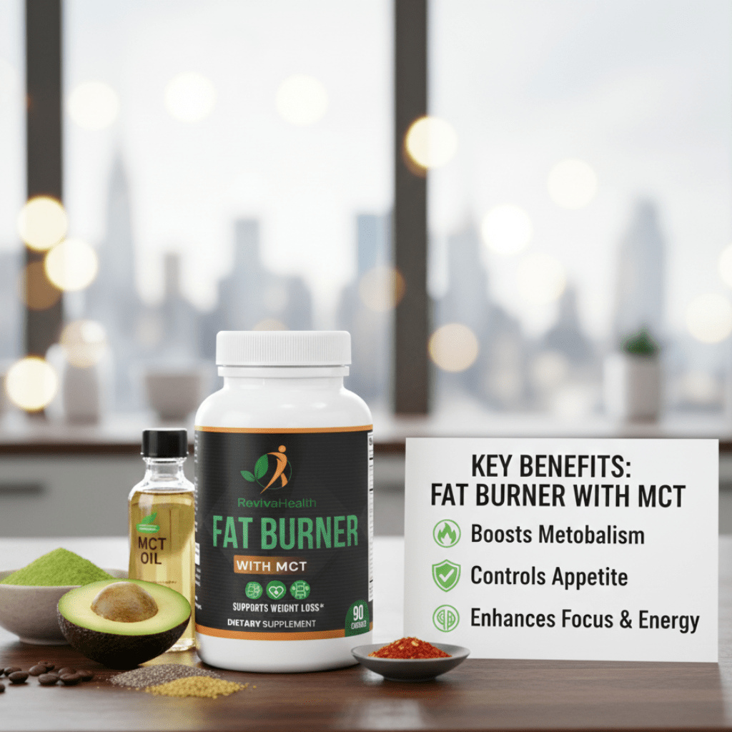 Fat Burner with MCT - Revivahealth - Weight Management - Revivahealth - Fat Burner with MCT